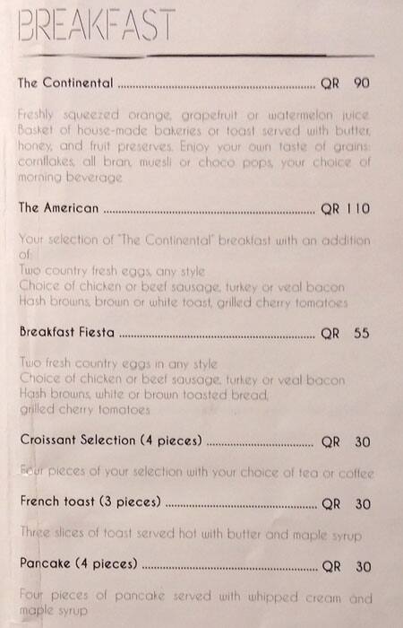 Spikes menu