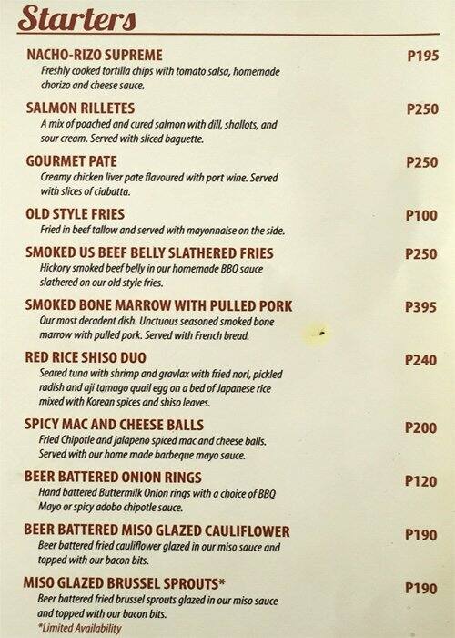 Dulcelin Gourmet Specialties Menu Zomato Philippines