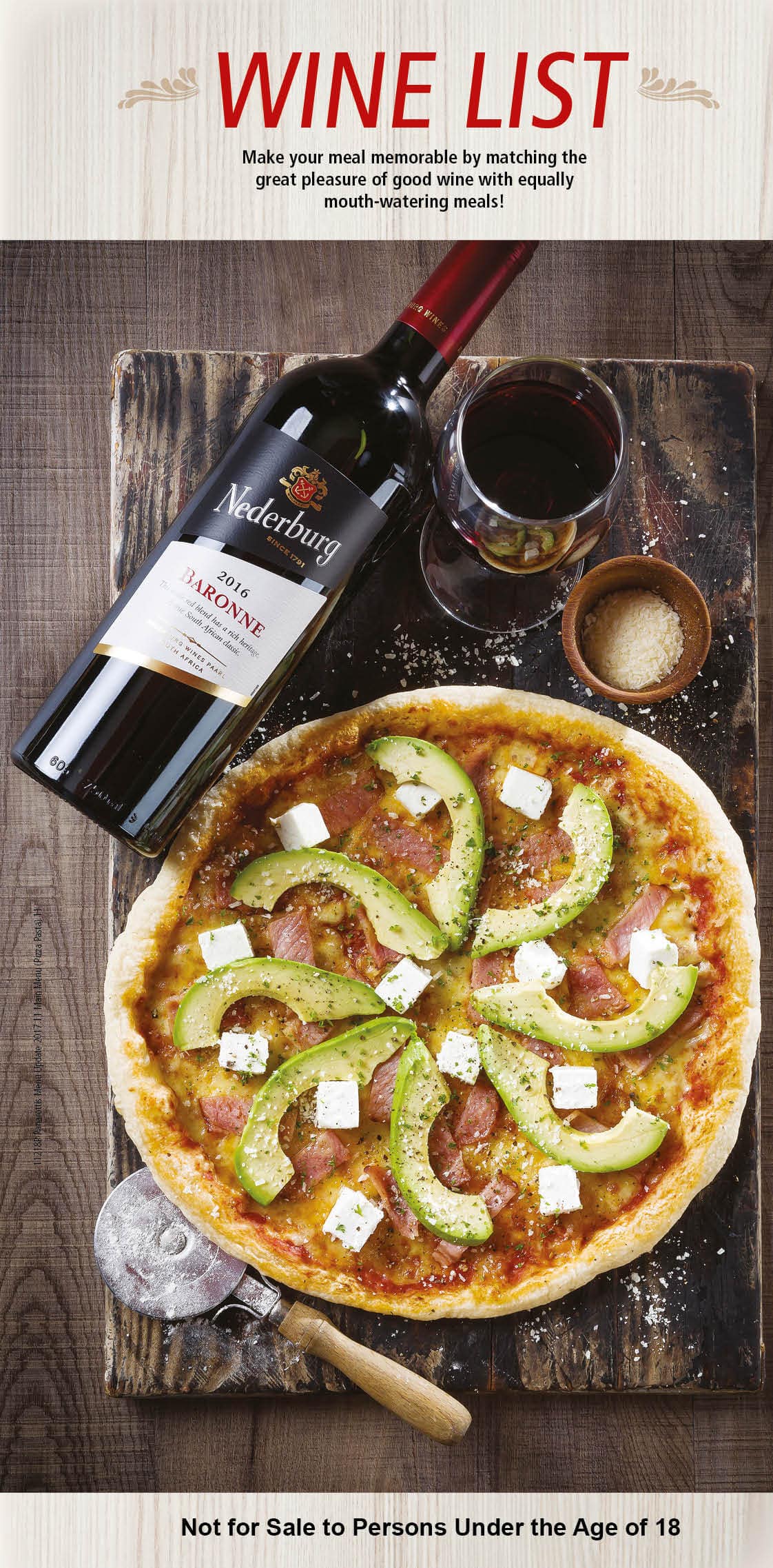 Panarottis Pizza Pasta Greenstone Menu Zomato SA