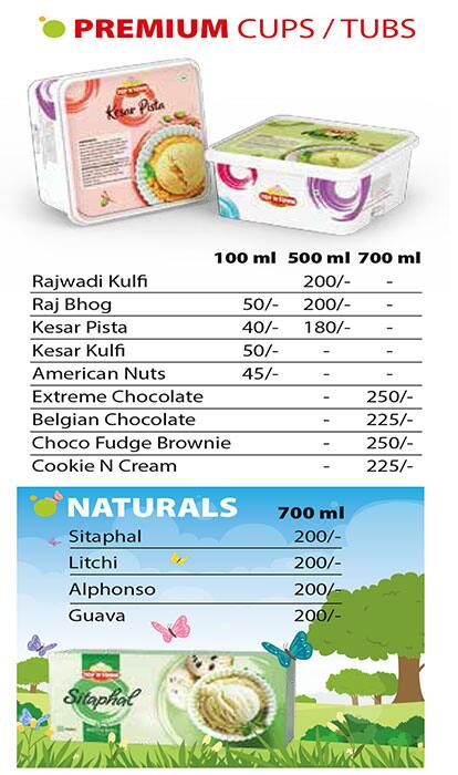 Top n Town Ranjeet Hanuman menu