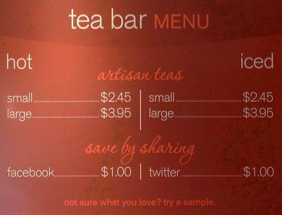 Adiago Menu Adagio Teas Menu, Menu for Adagio Teas, River North, Chicago ...