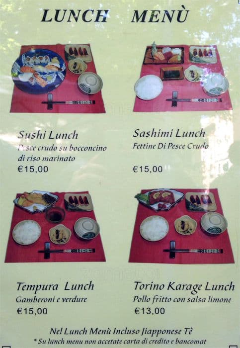 Menu di Take Sushi 