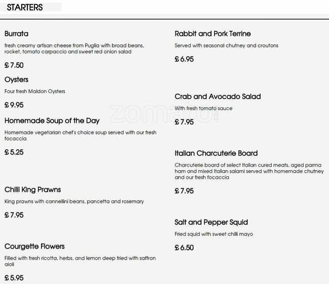 Locale menu