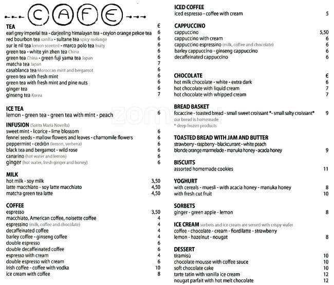 Menu di Fabbrica Pizzeria con Cucina 