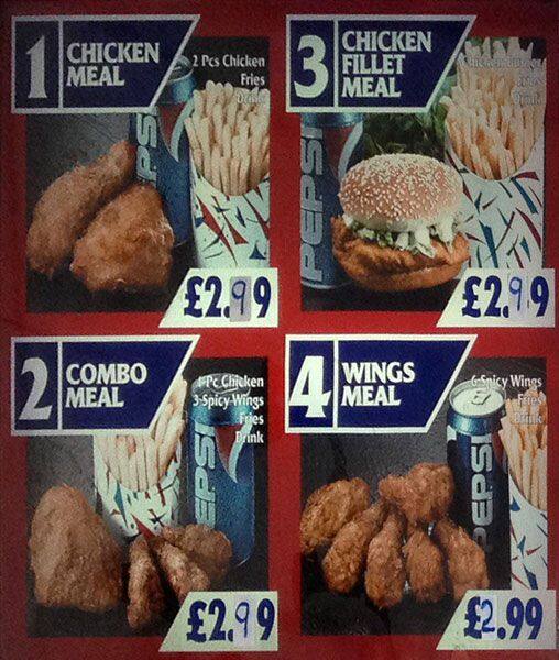 Tasty Chicken Hut Menu, Menu for Tasty Chicken Hut, East Ham, London