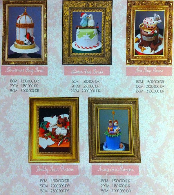 Cafe Sweets Menu Menu For Cafe Sweets Scbd Jakarta