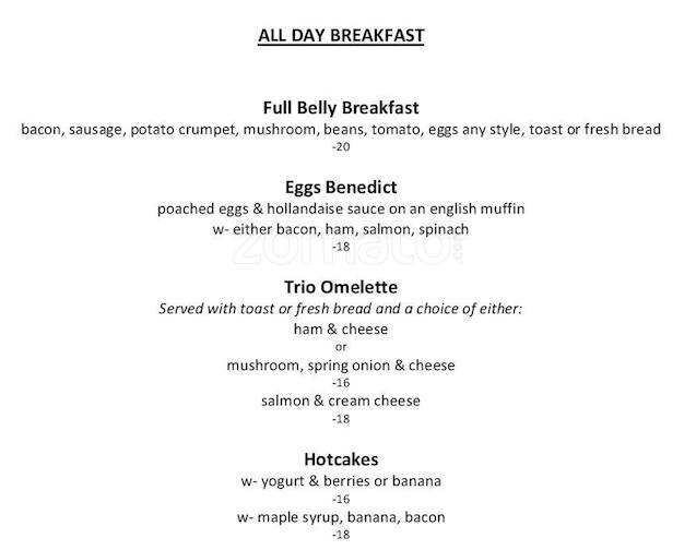 Vanilla Bean Cafe Menu, Menu for Vanilla Bean Cafe, Addington, Christchurch Menumania/Zomato