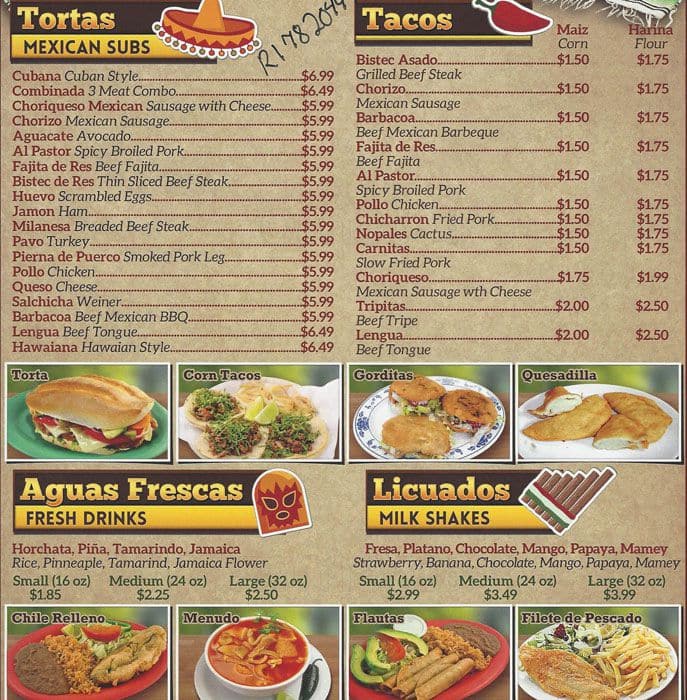 michoacan-tortas-y-tacos-menu-menu-for-michoacan-tortas-y-tacos-east