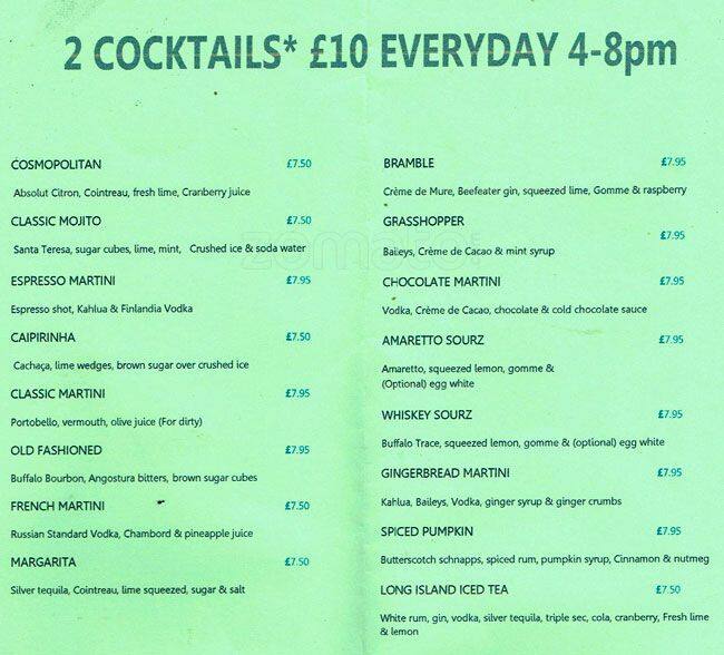 Refectory Menu, Menu for Refectory, Teddington, London Zomato UK