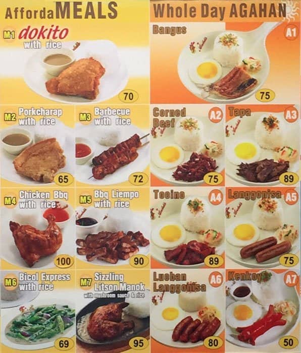 Andok's Menu, Menu for Andok's, Santa Mesa, Manila Zomato Philippines