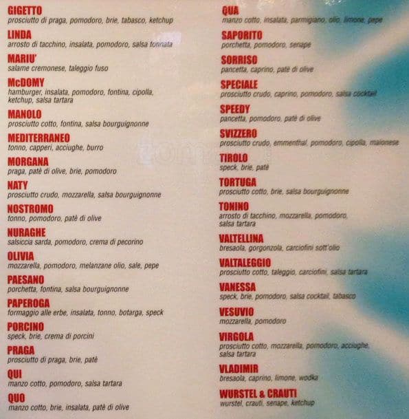 Menu di Paperoga 