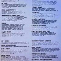 Menu of The Loft, Poulsbo, Poulsbo