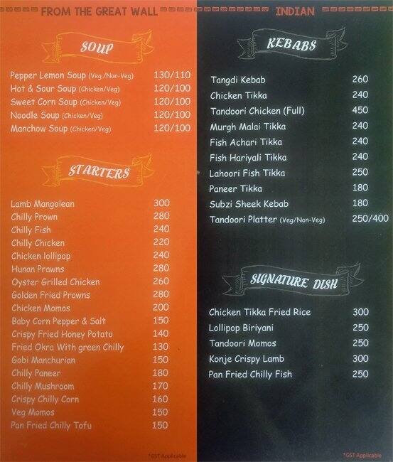 Wok To Dhaba Menu, Menu for Wok To Dhaba, Mahabalipuram, Chennai - Zomato