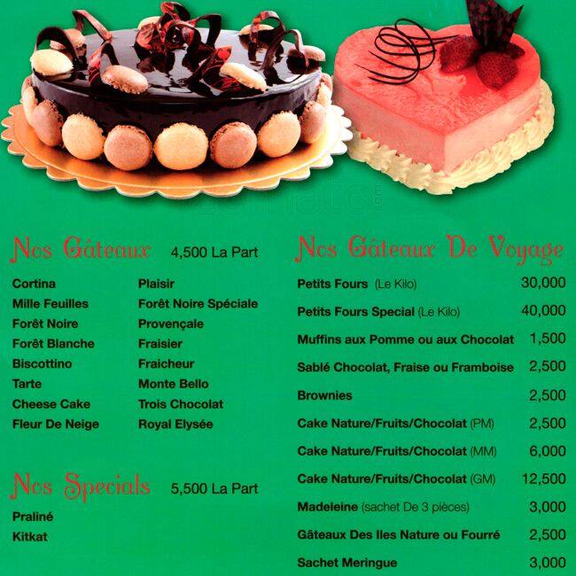 Le Clafoutis Menu Menu For Le Clafoutis Clemenceau Beirut District