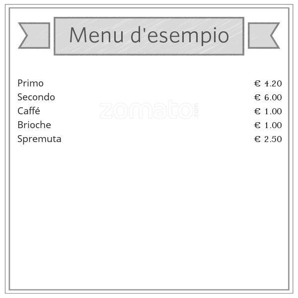 Menu di Bar Fortuna 