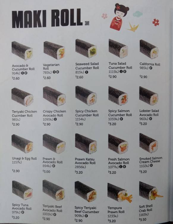 Sushi Hub Menu, Menu for Sushi Hub, Airport West, Melbourne