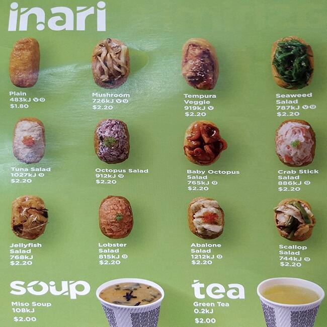 Menu at Sushi Hub restaurant, Cheltenham