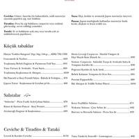 Fenix Menu Menu For Fenix Yalikavak Bodrum