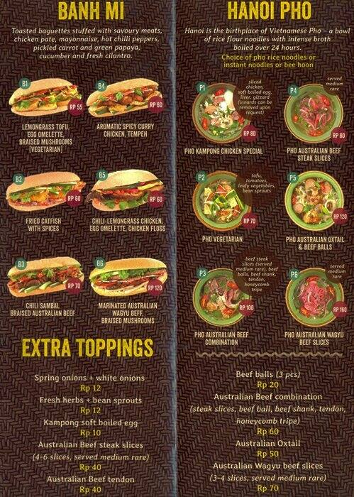 Nam Noodle Menu : Order Nam Vietnamese Restaurant Delivery【Menu ...