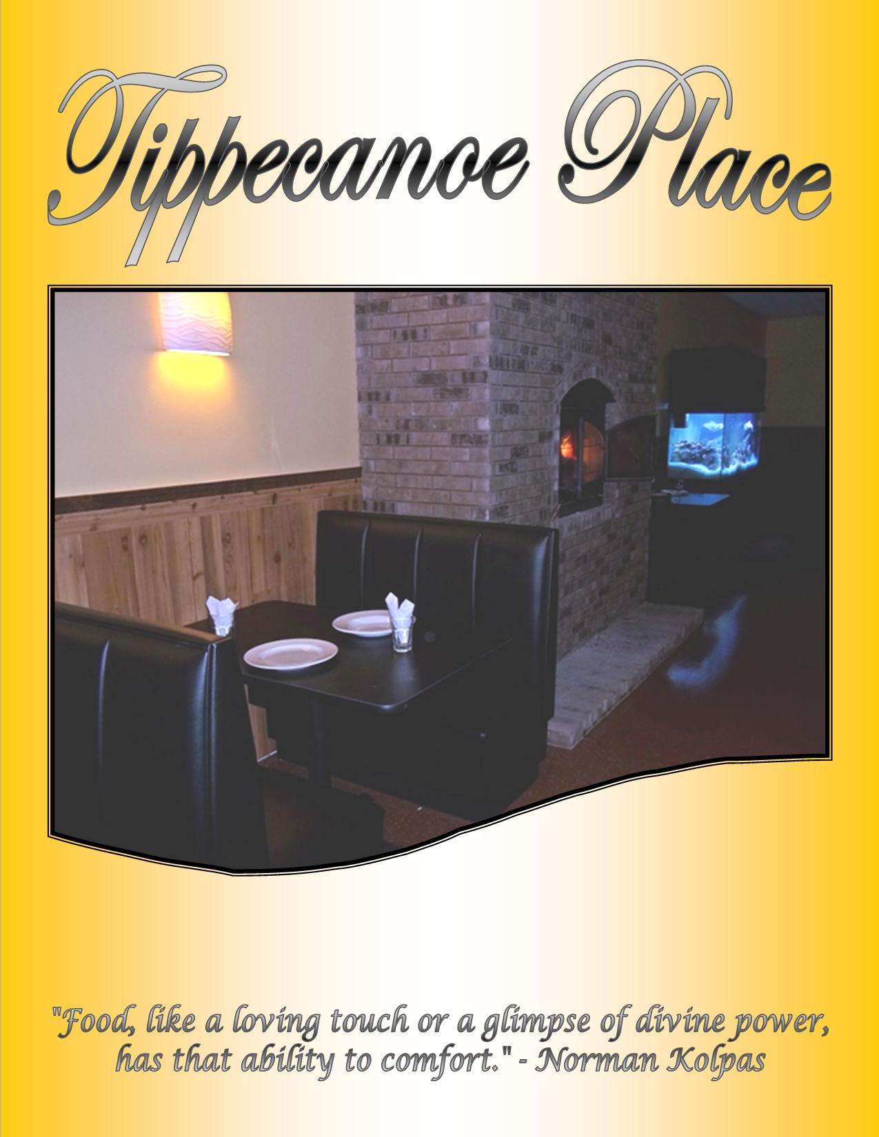 Tippecanoe Place Menu, Menu for Tippecanoe Place, Terre Haute, Terre