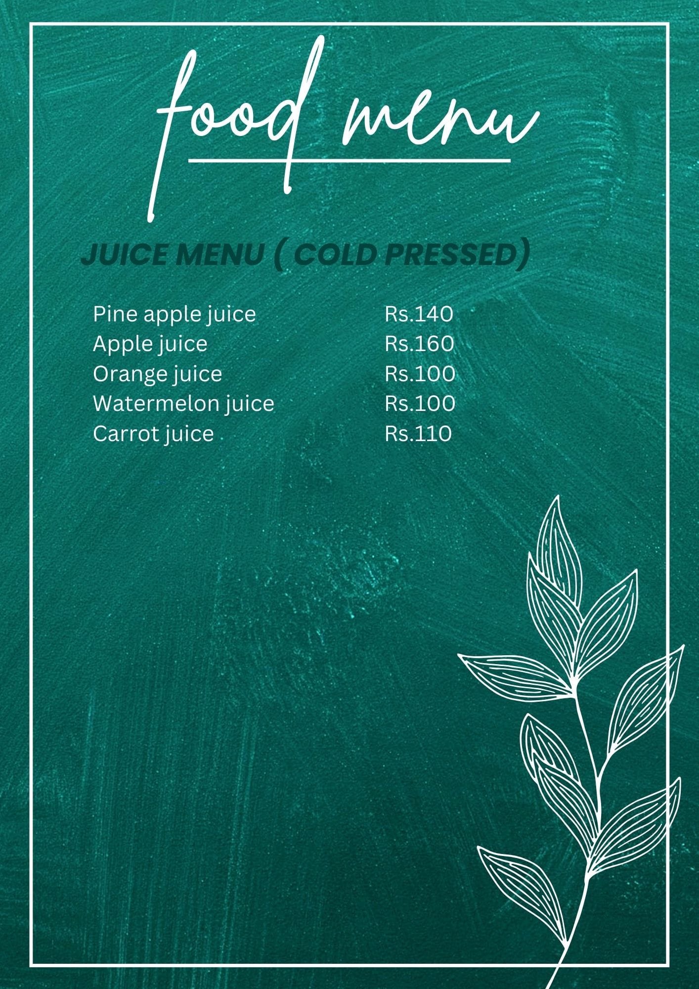 Menu of AtoZ Snacks And Juice, Ghodbunder Road, Thane