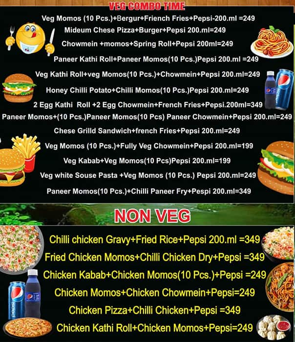 Menu of Khushi Fast Food, Dharampur, Dehradun