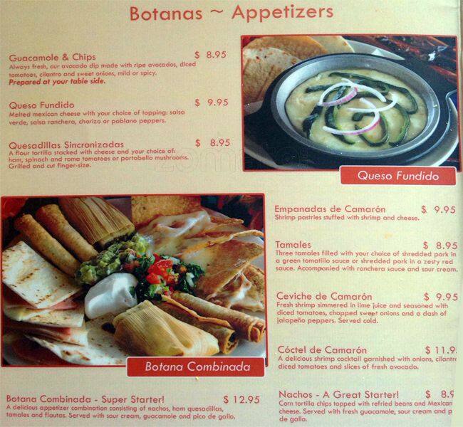 Margaritas Menu, Menu for Margaritas, Oak Park, Chicago Urbanspoon/Zomato