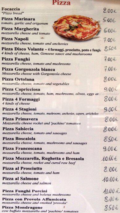 Disco Volante Salario Roma Zomato Italy