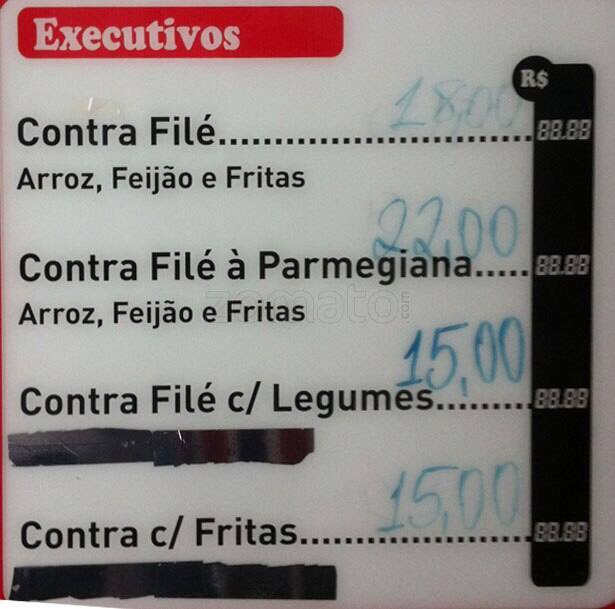 Bar e Lanches 79 cardápio