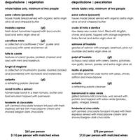 Ristorante Tartufo Menu Menu For Ristorante Tartufo Fortitude