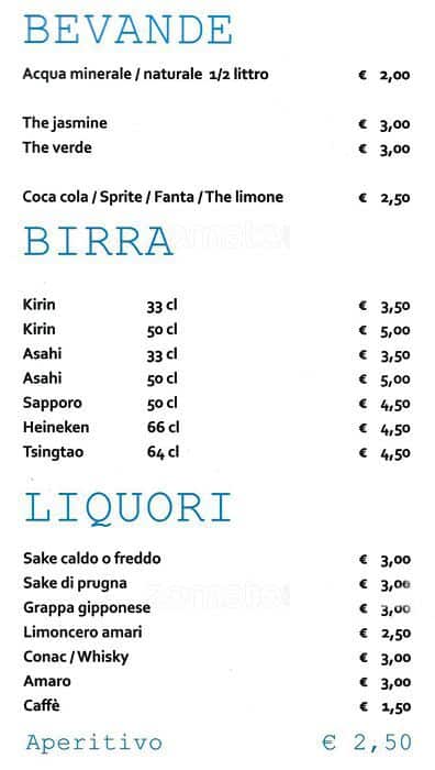 Menu di Takumi 
