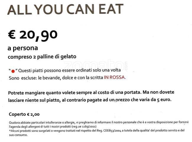 Menu di Takumi 