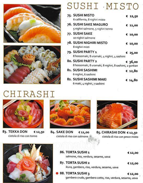 Menu di Takumi 