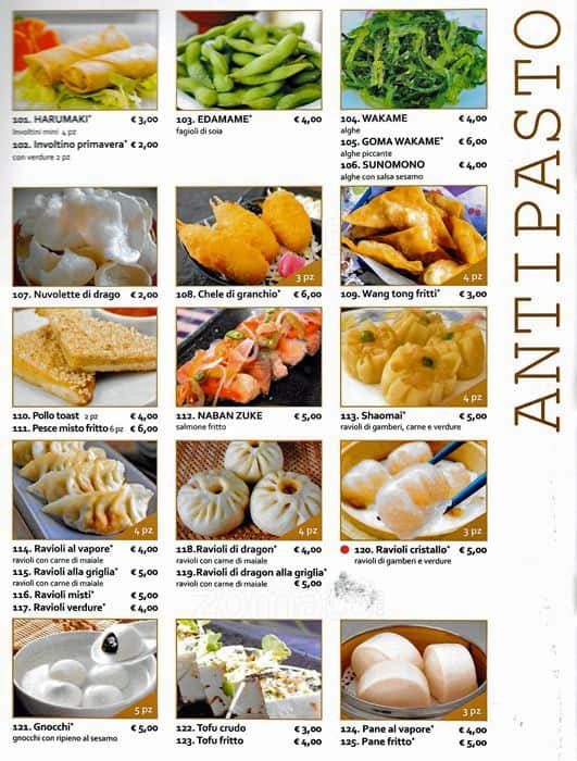 Menu di Takumi 