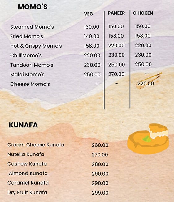 Menu of Magic Of Chopsticks, L B Nagar, Hyderabad
