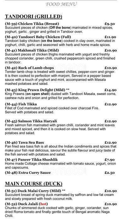 Swadesh menu