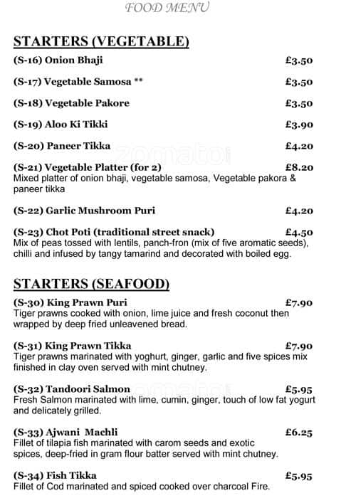 Swadesh menu