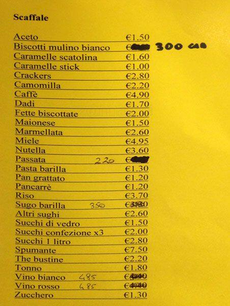 Menu di Family Bakery Pietro&Milena 