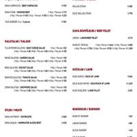 nusr et burger menu menu for nusr et burger bebek istanbul