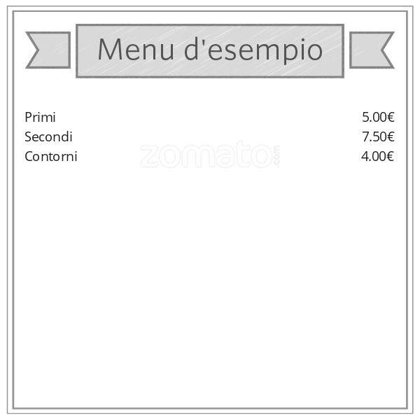 Menu di Bar Conservatorio 