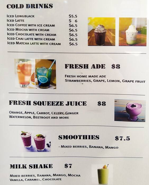 7Grams Chicken menu