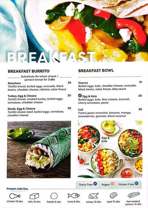 Freshii menu deals