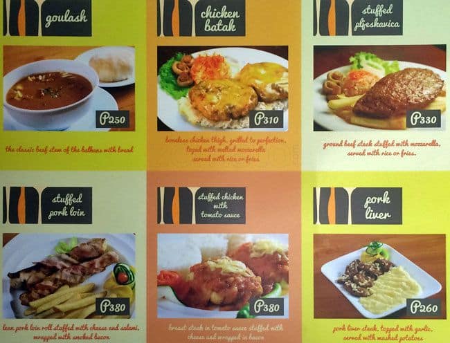 Balkan Restaurant Makati Menu Balkan Restaurant Makati Menu