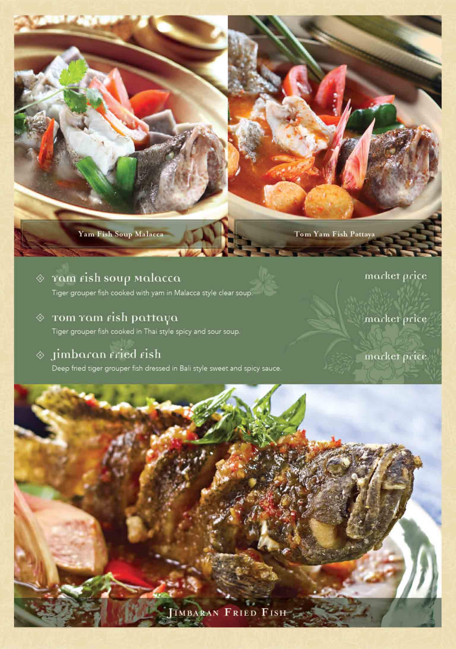 Menu Rasa Rabuyah Меню ресторана Seribu Rasa, Бекаси