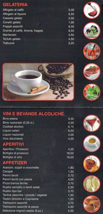 Menu di Antonini 
