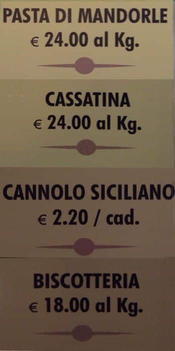 Menu di Bar Brothers 