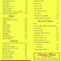 Donnappetit Garden Grill Menu Menu For Donnappetit Garden Grill