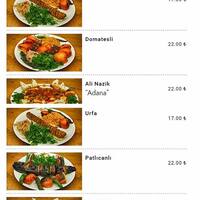 Seref Usta Kebap Menu Seref Usta Kebap Bahcelievler Izmir Icin Menu