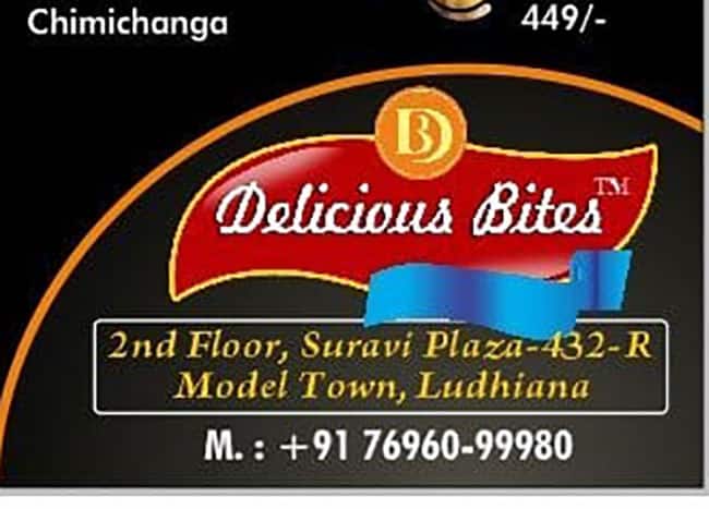 Delicious Bites menu