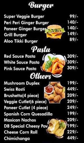 Delicious Bites menu